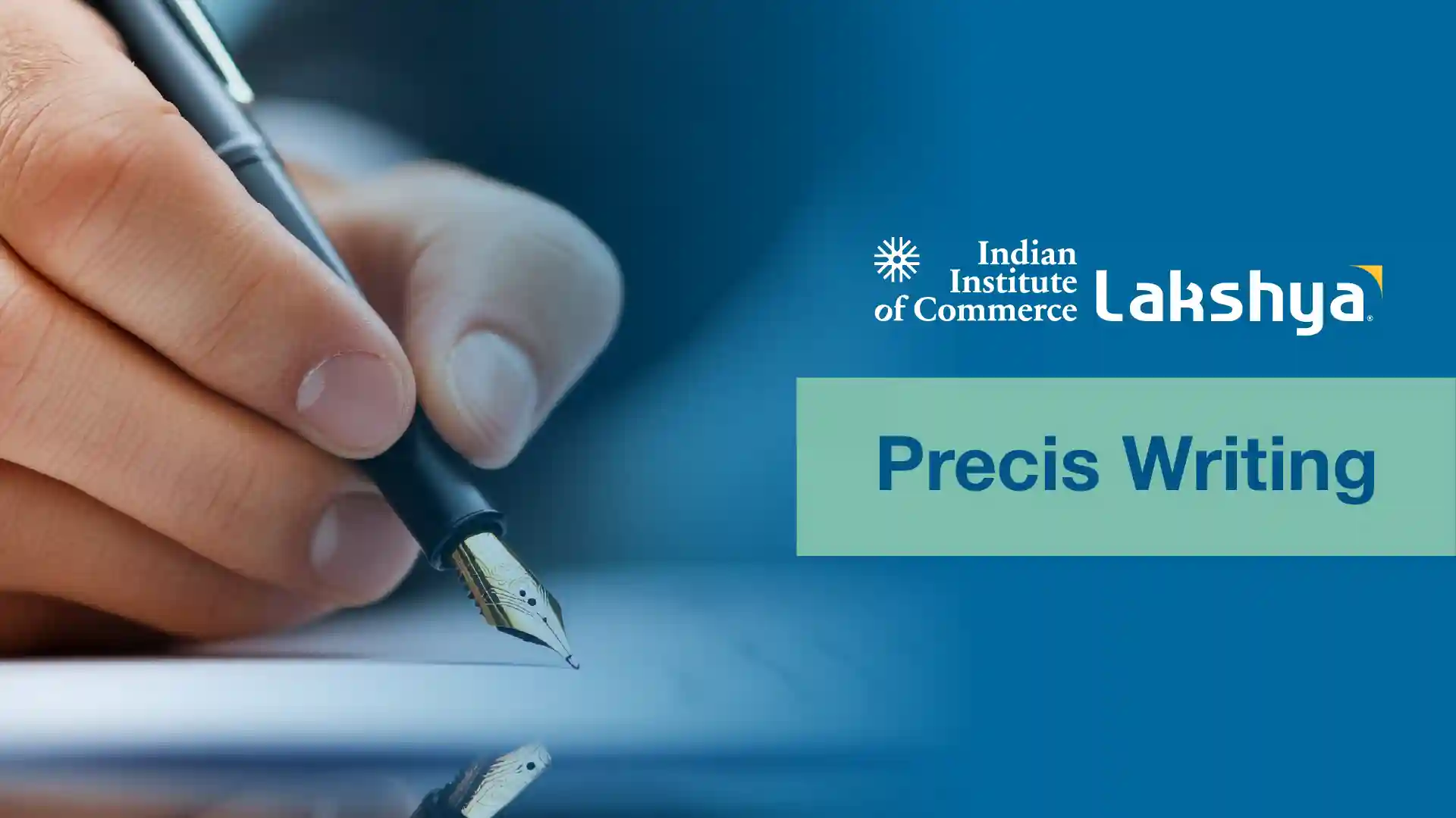 Precis Writing 
