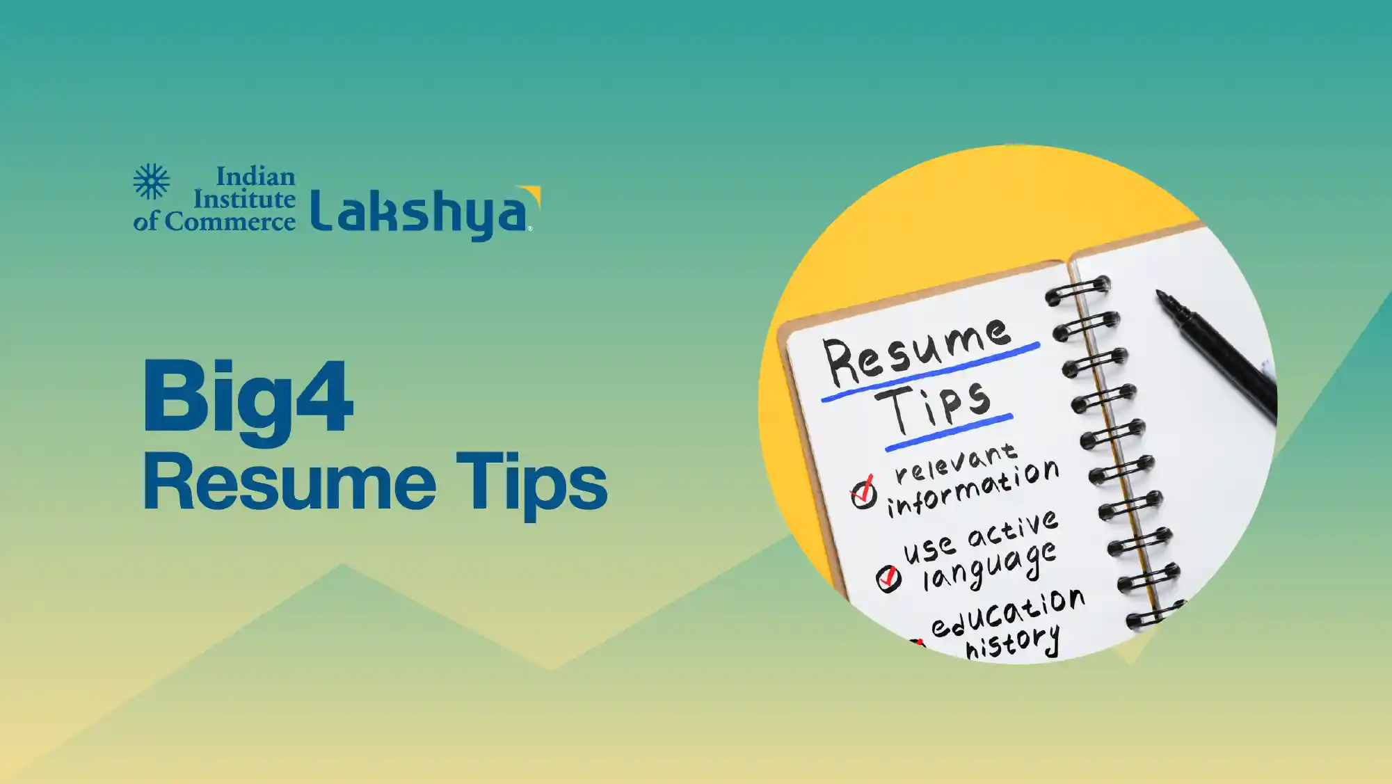 big4 resume tips