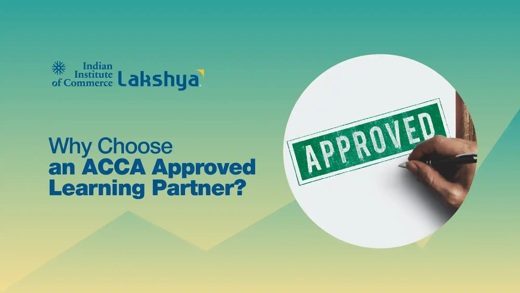 Why choose an ACCA Approved Learning Partner?