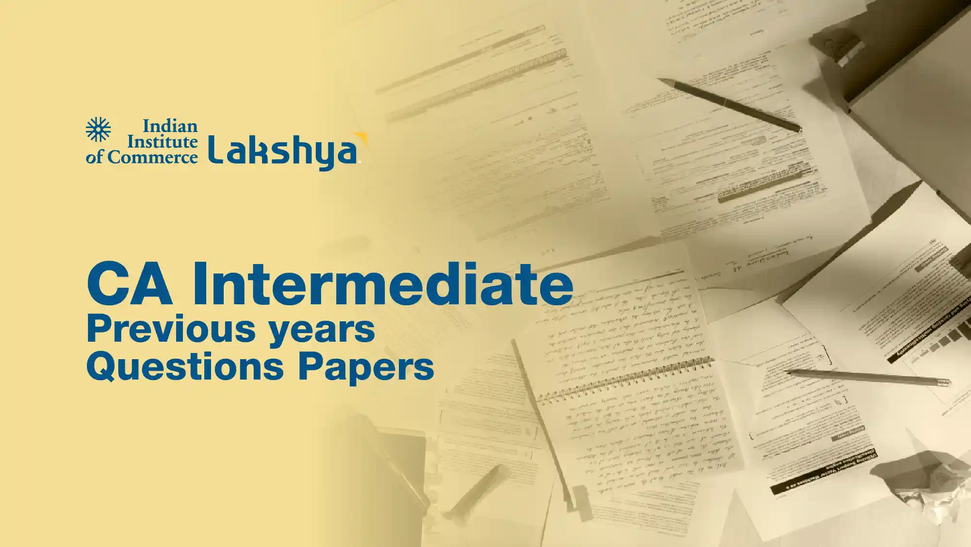 CA Intermediate Previous Year Question Papers