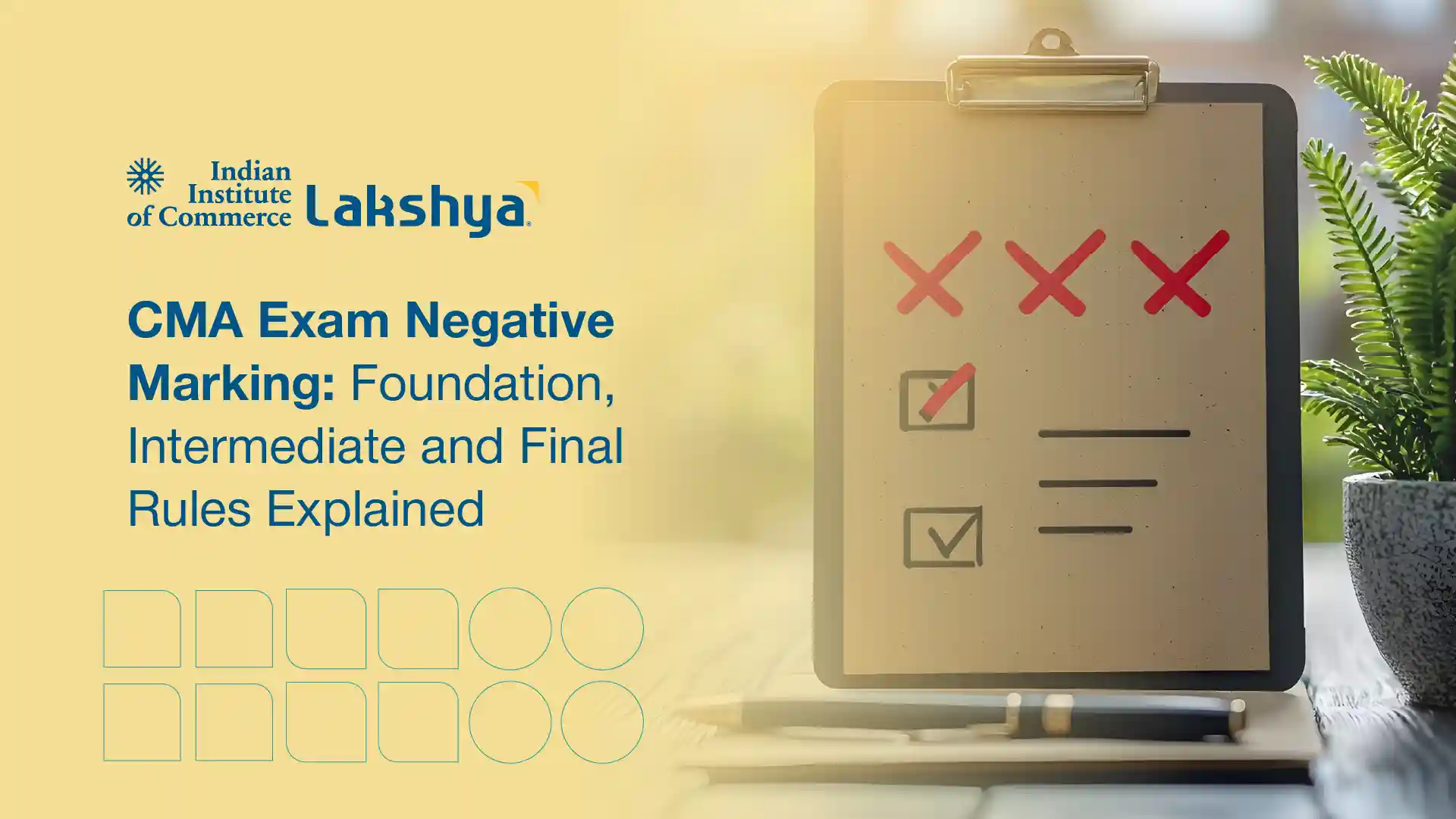 CMA India Exam Negative Marking: Foundation, Inter & Final