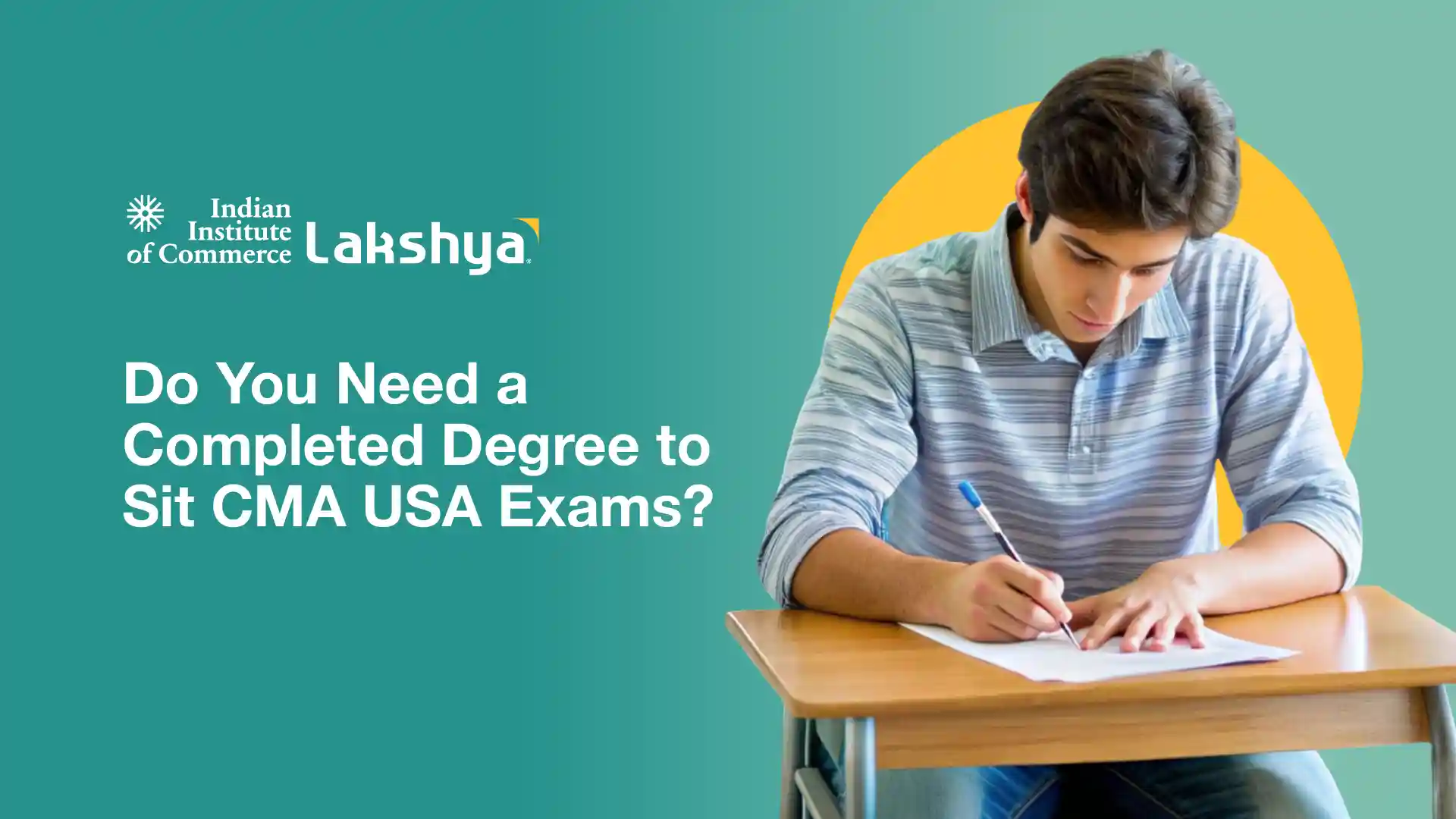 Do You Need a Completed Degree to Sit CMA USA Exams?