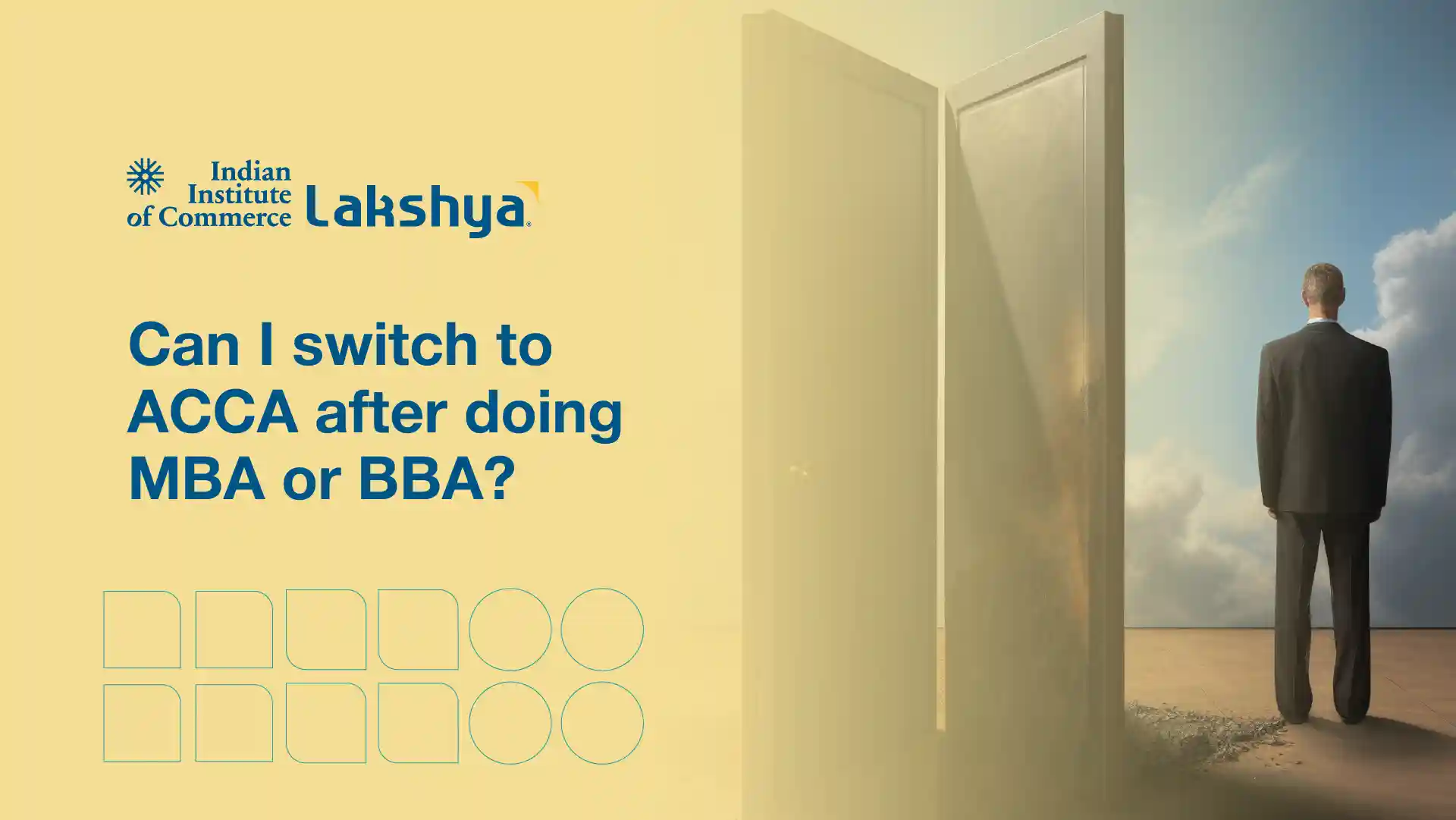 Can I switch to ACCA after doing MBA or BBA?