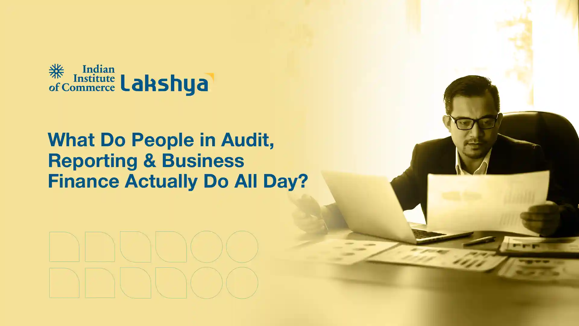 Comparison of audit work, financial reporting and business finance roles