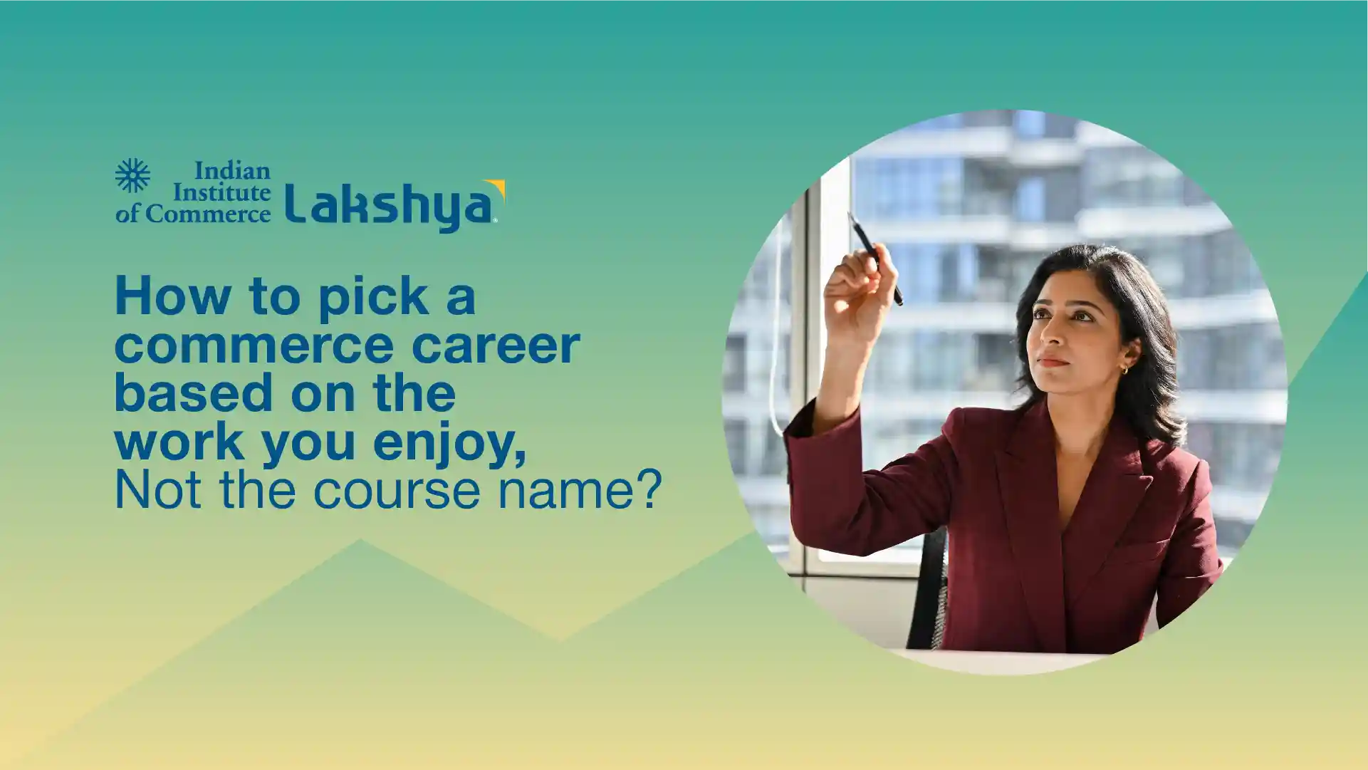 Five types of work to consider when choosing a career in commerce