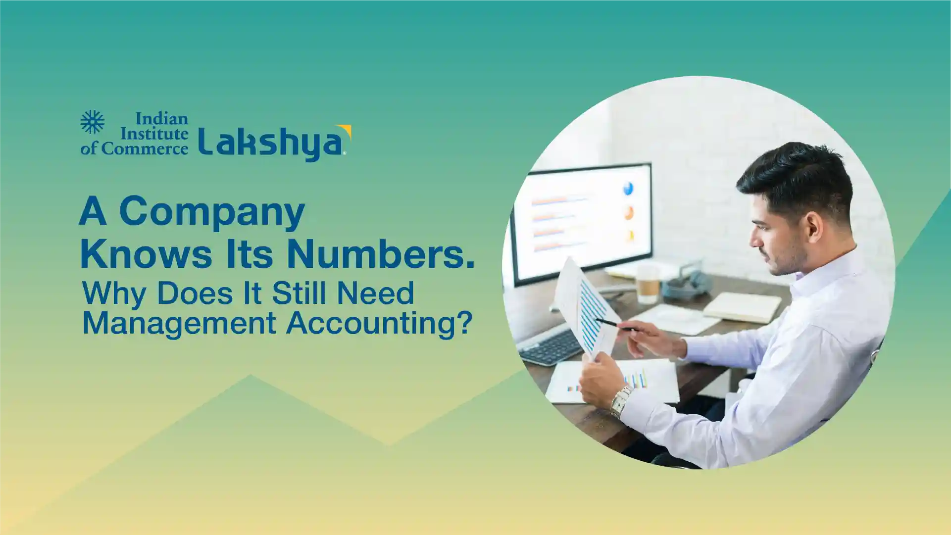 Management accountant explaining cost and budget reports to company managers, showing the importance of management accounting